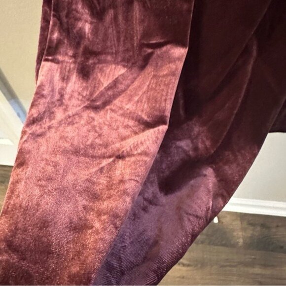 Loft Women's Velvet Knot Wrap Dress Size XL Color: Plum Preserve $89.50 - Picture 9 of 13